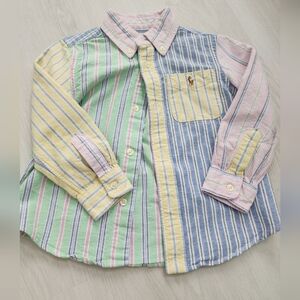 Polo Ralph Lauren Multicolor Striped Kids Button Down Shirt